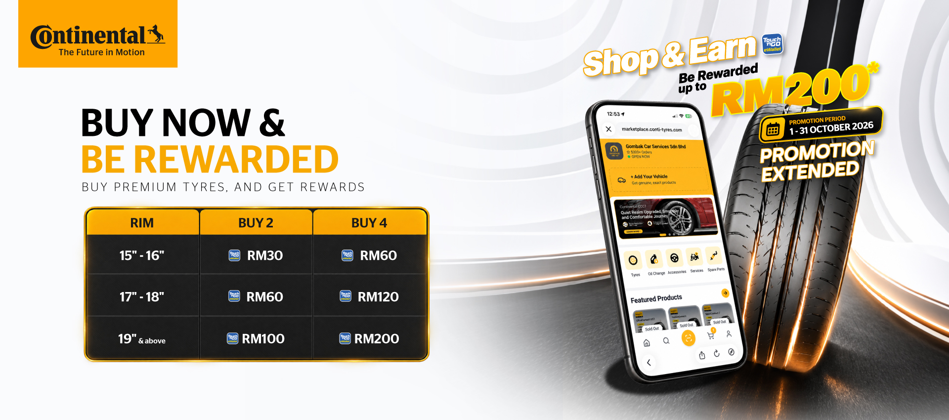 Continental In-Store Marketplace 2026 campaign